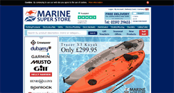Desktop Screenshot of marinesuperstore.com
